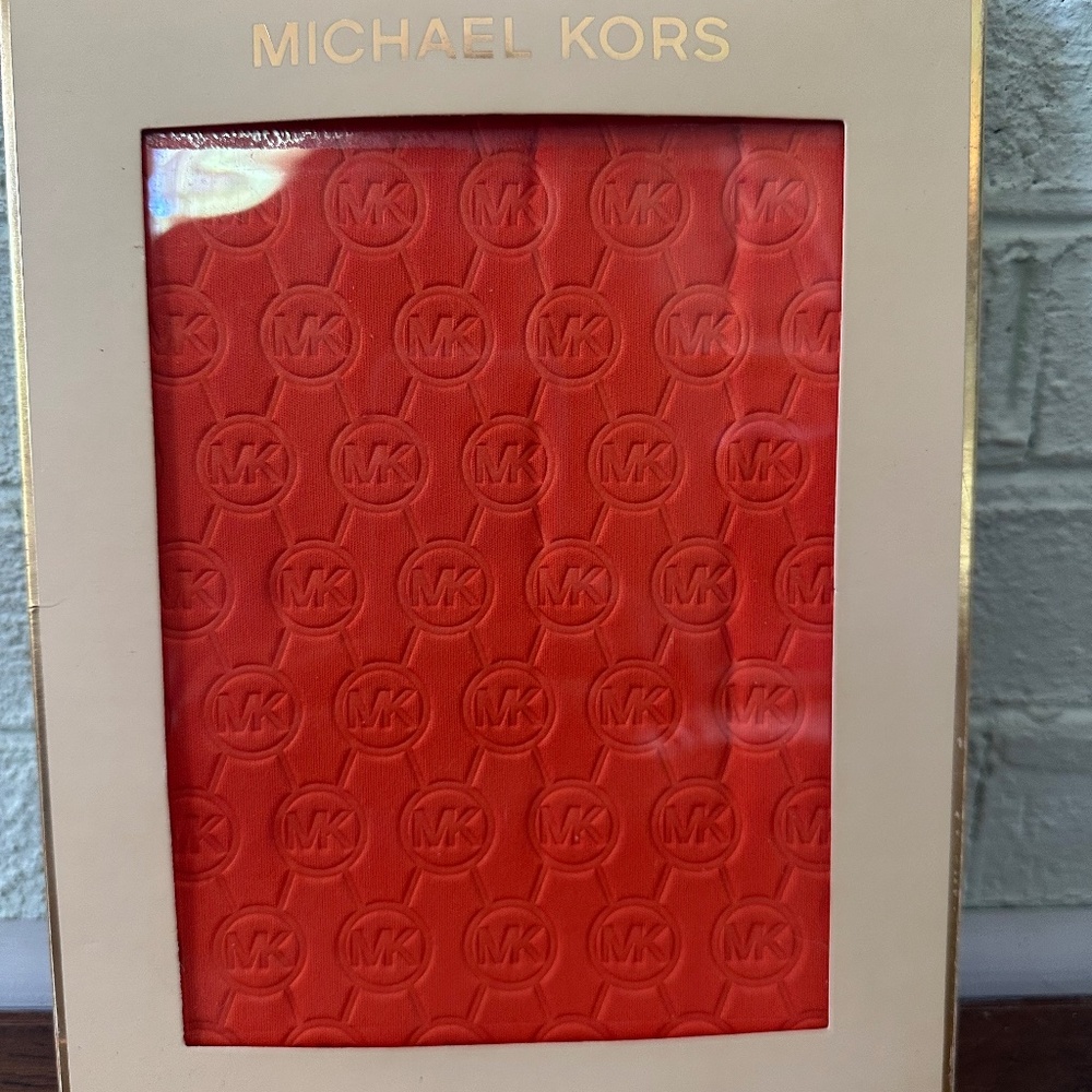 Brand New - Michael Kors iPad Case - Tangerine